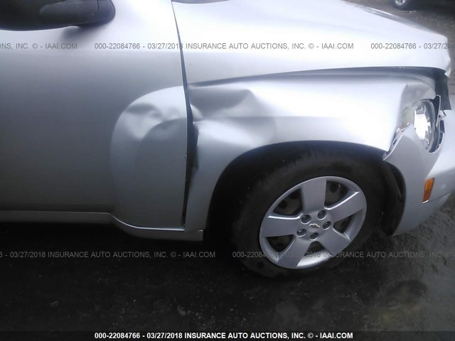 3GNBAAFW1BS561186 - 2011 CHEVROLET HHR LS SILVER photo 6