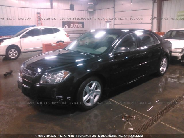 1G1ZB5E08CF256629 - 2012 CHEVROLET MALIBU LS 黑色 照片 2