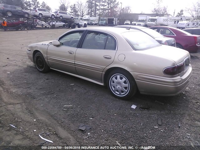 1G4HP54K25U163445 - 2005 BUICK LESABRE CUSTOM GOLD photo 3