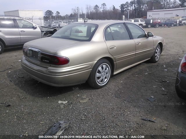 1G4HP54K25U163445 - 2005 BUICK LESABRE CUSTOM GOLD photo 4