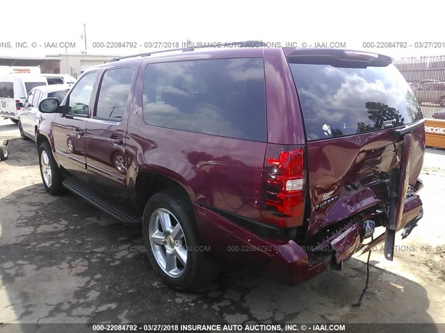 1GNFC16J97J171896 - 2007 CHEVROLET SUBURBAN C1500 MAROON photo 3