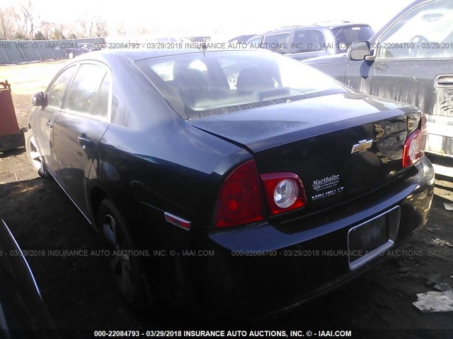 1G1ZC5E12BF298783 - 2011 CHEVROLET MALIBU 1LT 黑色 照片 3
