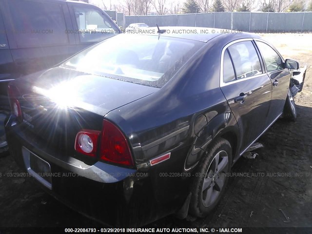 1G1ZC5E12BF298783 - 2011 CHEVROLET MALIBU 1LT 黑色 照片 4