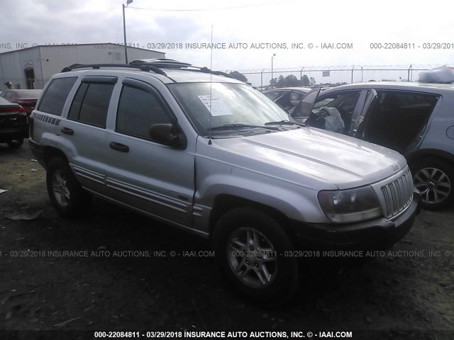 1J4GX48S74C285186 - 2004 JEEP GRAND CHEROKEE LAREDO/COLUMBIA/FREEDOM GRAY photo 1