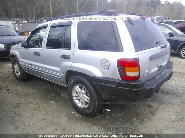 1J4GX48S74C285186 - 2004 JEEP GRAND CHEROKEE LAREDO/COLUMBIA/FREEDOM GRAY photo 3