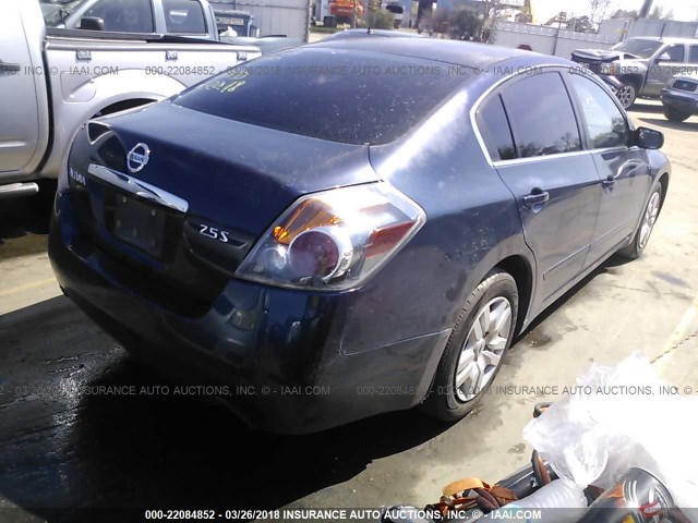 1N4AL21E89N488802 - 2009 NISSAN ALTIMA 2.5/2.5S BLUE photo 4