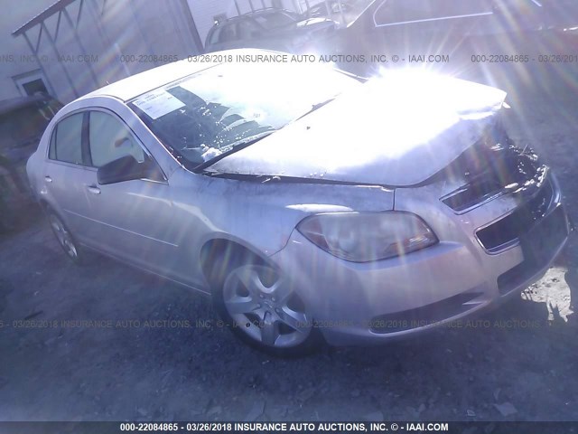 1G1ZB5EB2AF264000 - 2010 CHEVROLET MALIBU LS 银色 照片 1