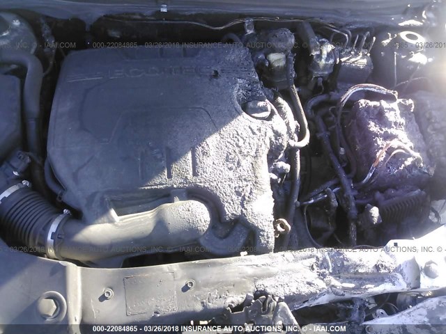 1G1ZB5EB2AF264000 - 2010 CHEVROLET MALIBU LS 银色 照片 10