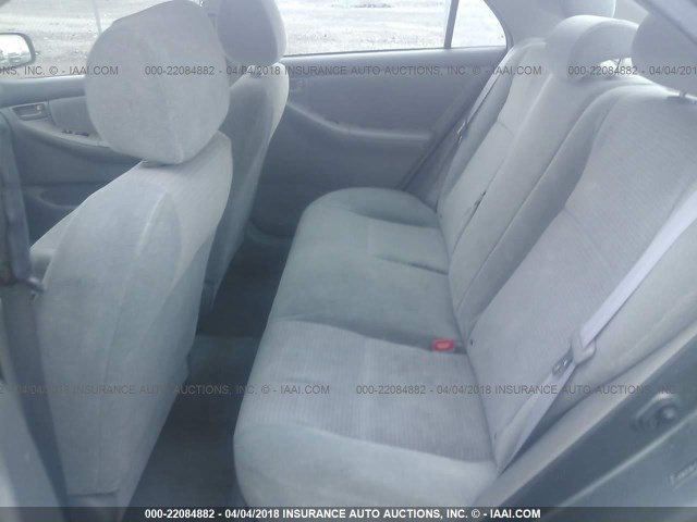 2T1BR32E88C877121 - 2008 TOYOTA COROLLA CE/LE/S GRAY photo 8