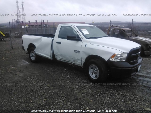 3C6JR7DG5GG241186 - 2016 RAM 1500 ST WHITE photo 1