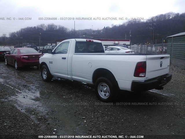 3C6JR7DG5GG241186 - 2016 RAM 1500 ST WHITE photo 3