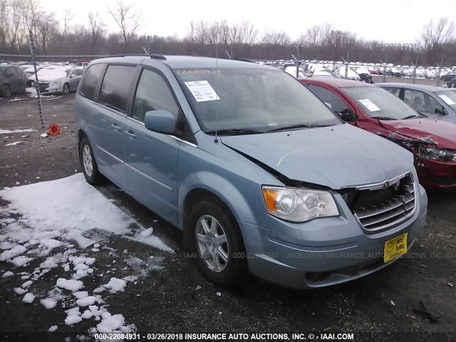 2A8HR54119R529171 - 2009 CHRYSLER TOWN & COUNTRY TOURING Light Blue photo 1