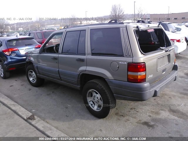 1J4GZ58Y0TC287784 - 1996 JEEP GRAND CHEROKEE LAREDO BROWN photo 3