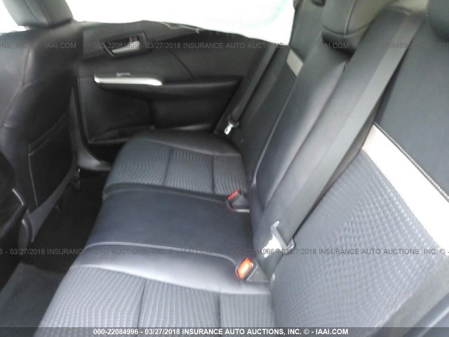 4T1BF1FK2DU680337 - 2013 TOYOTA CAMRY L/SE/LE/XLE RED photo 8