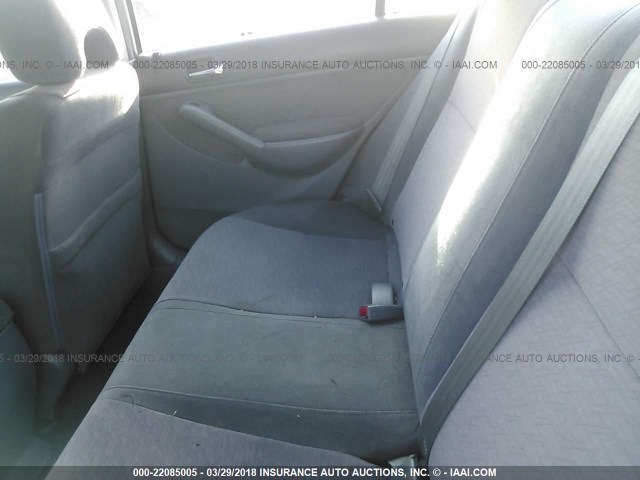 JHMES96634S014810 - 2004 HONDA CIVIC HYBRID SILVER photo 8