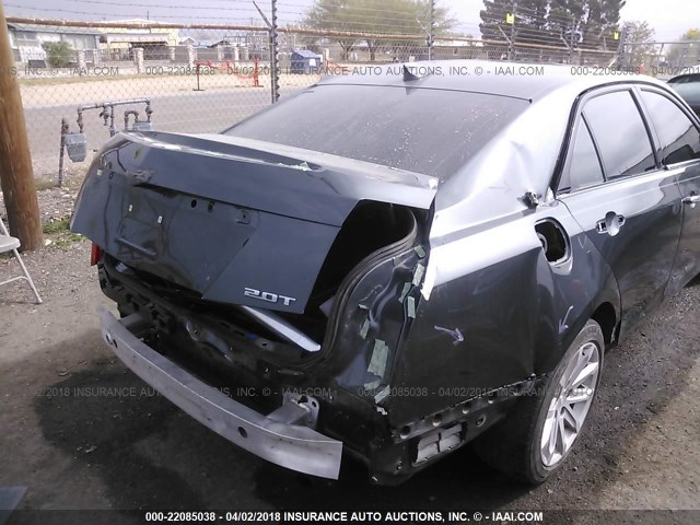 1G6AP5SX7F0126794 - 2015 CADILLAC CTS BLACK photo 6