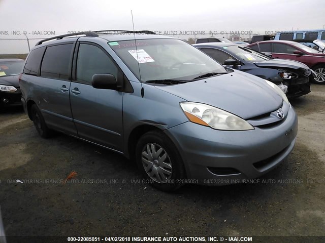 5TDZK23C09S258824 - 2009 TOYOTA SIENNA CE/LE TURQUOISE photo 1