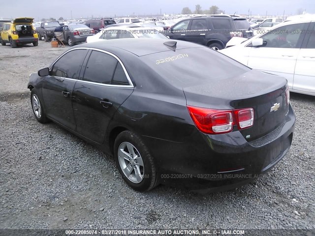 1G11B5SL1FF329856 - 2015 CHEVROLET MALIBU LS 黑色 照片 3