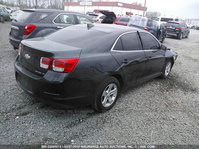 1G11B5SL1FF329856 - 2015 CHEVROLET MALIBU LS 黑色 照片 4