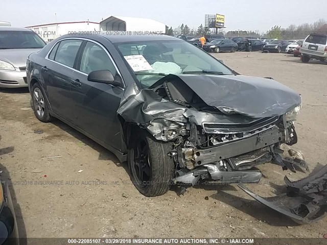 1G1ZG57B59F108690 - 2009 CHEVROLET MALIBU LS 灰色 照片 1
