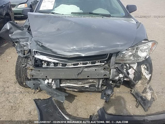 1G1ZG57B59F108690 - 2009 CHEVROLET MALIBU LS 灰色 照片 6