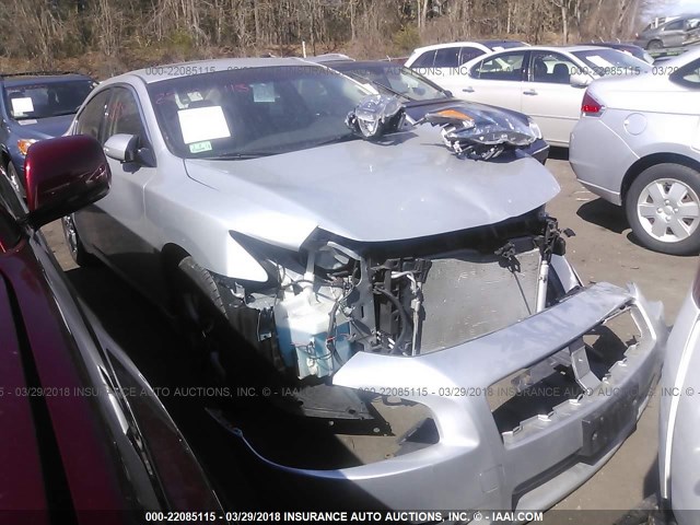 1N4AA5AP3EC480668 - 2014 NISSAN MAXIMA S/SV SILVER photo 1