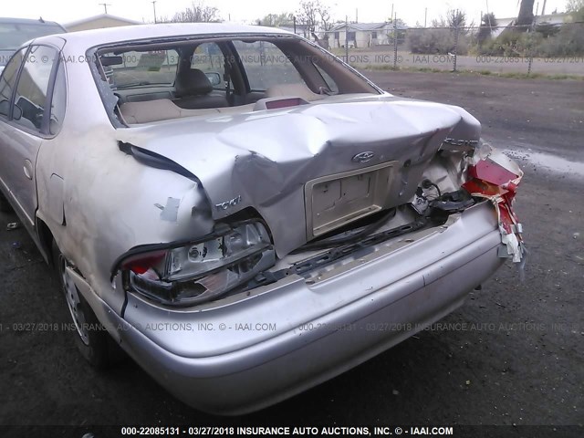 4T1BF12B9VU167948 - 1997 TOYOTA AVALON XL/XLS BEIGE photo 6