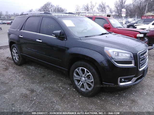 1GKKRRKDXFJ175544 - 2015 GMC ACADIA SLT-1 BLACK photo 1