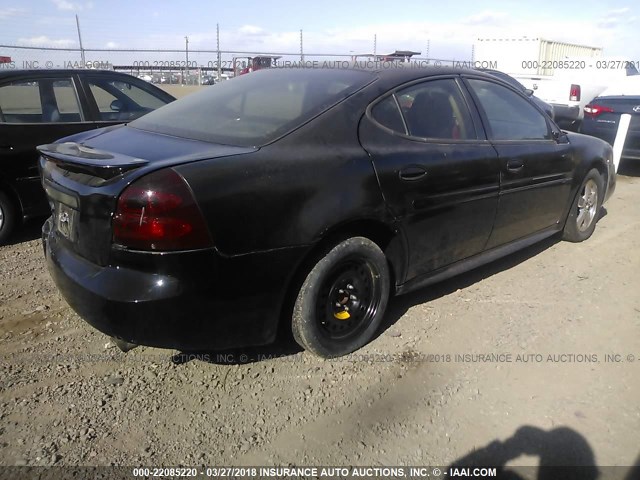 2G2WP552871141771 - 2007 PONTIAC GRAND PRIX BLACK photo 4