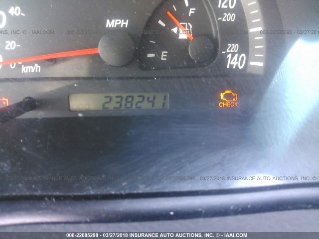 4T1BE32K83U258009 - 2003 TOYOTA CAMRY LE/XLE/SE BLUE photo 7