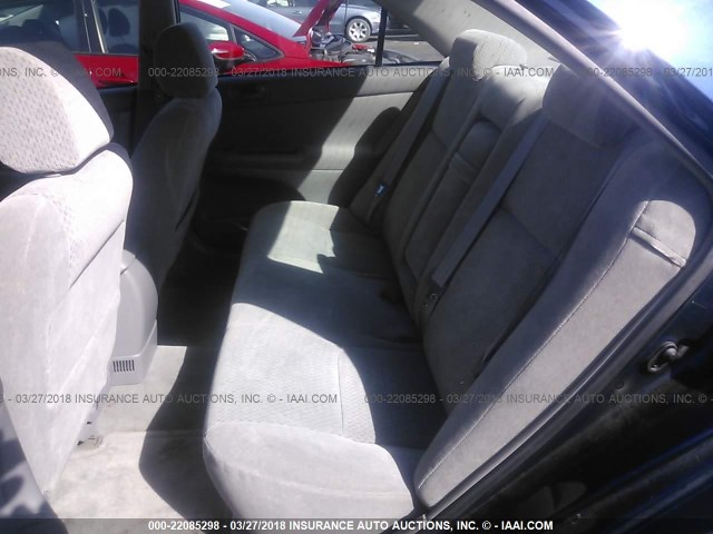 4T1BE32K83U258009 - 2003 TOYOTA CAMRY LE/XLE/SE BLUE photo 8