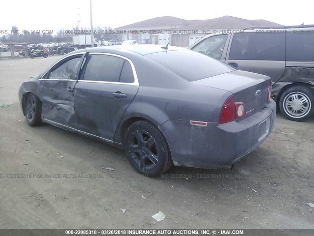1G1ZC5EB7A4164922 - 2010 CHEVROLET MALIBU 1LT 灰色 照片 3