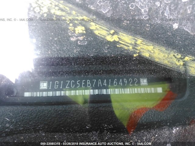 1G1ZC5EB7A4164922 - 2010 CHEVROLET MALIBU 1LT 灰色 照片 9