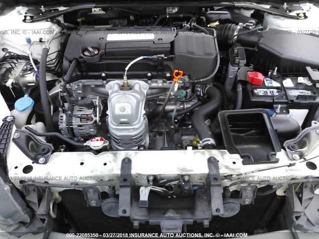 1HGCR2F53EA048810 - 2014 HONDA ACCORD SPORT Ақ фото 10