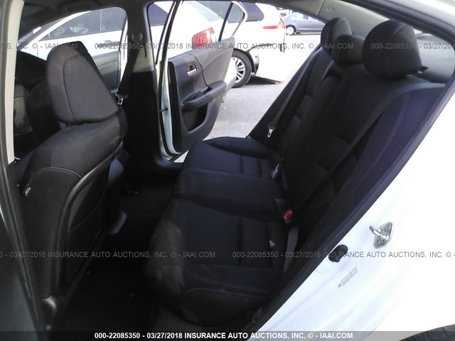 1HGCR2F53EA048810 - 2014 HONDA ACCORD SPORT Ақ фото 8