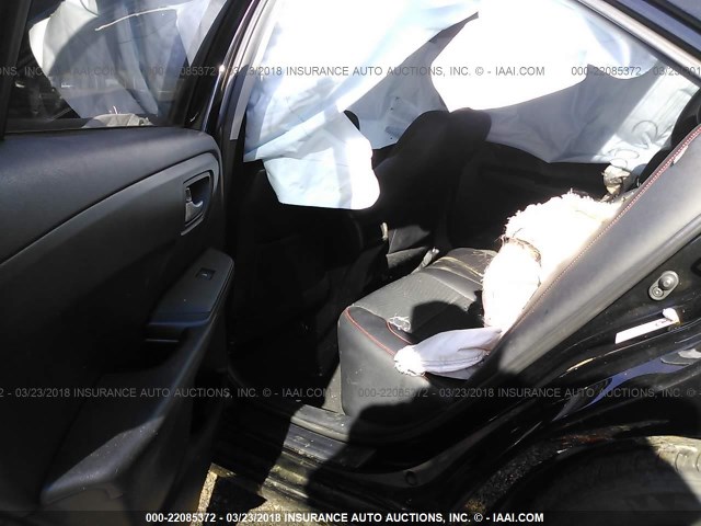 4T1BF1FK8FU490206 - 2015 TOYOTA CAMRY LE/XLE/SE/XSE BLACK photo 8