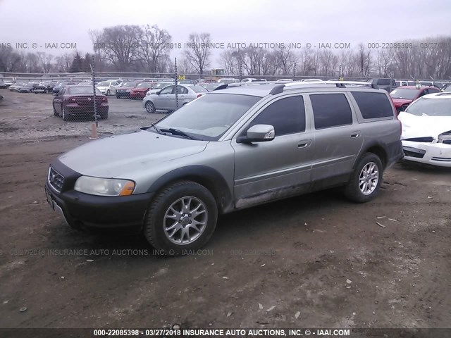 YV4SZ592171255161 - 2007 VOLVO XC70 GREEN photo 2