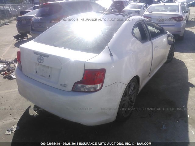 JTKJF5C78C3038709 - 2012 TOYOTA SCION TC 白色 照片 4