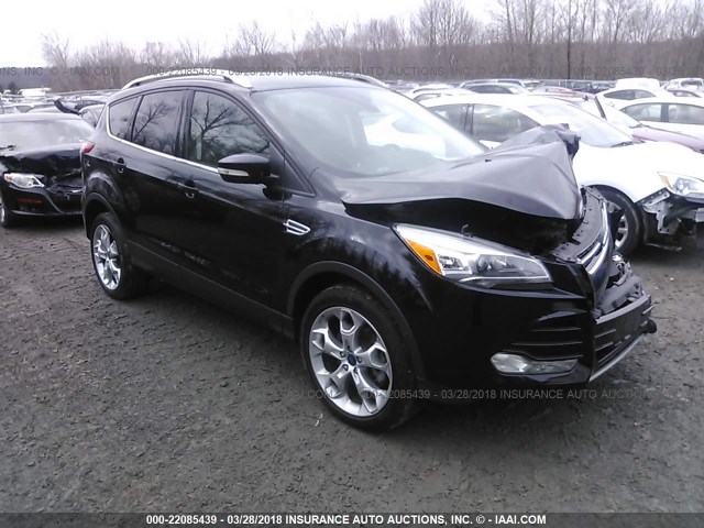 1FMCU9J96GUC48416 - 2016 FORD ESCAPE TITANIUM BLACK photo 1