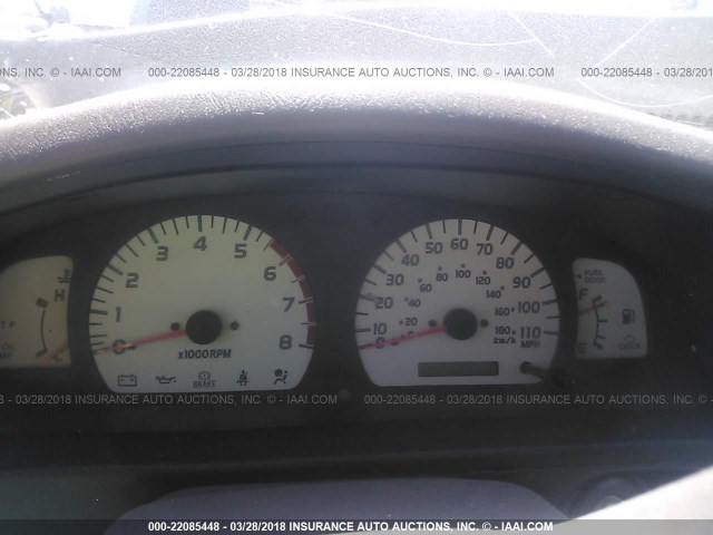 5TEHN72N83Z209173 - 2003 TOYOTA TACOMA DOUBLE CAB ვერცხლისფერი ფოტო 7