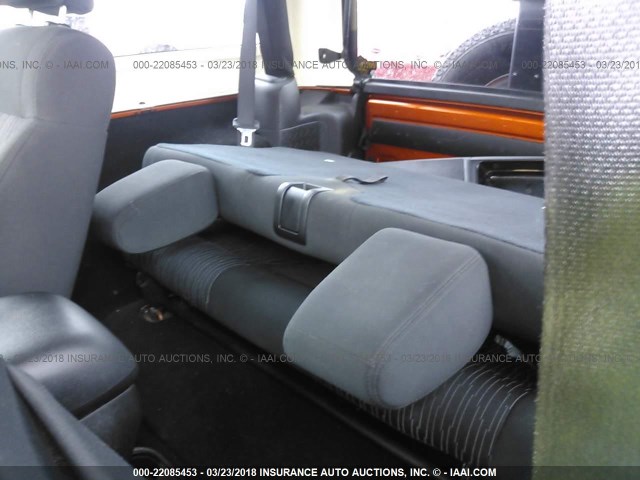 1J4AA2D16BL500871 - 2011 JEEP WRANGLER SPORT 橙色 照片 8