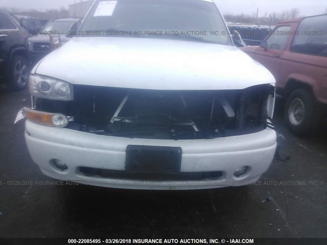 1GKFK66U63J310352 - 2003 GMC YUKON XL DENALI WHITE photo 6