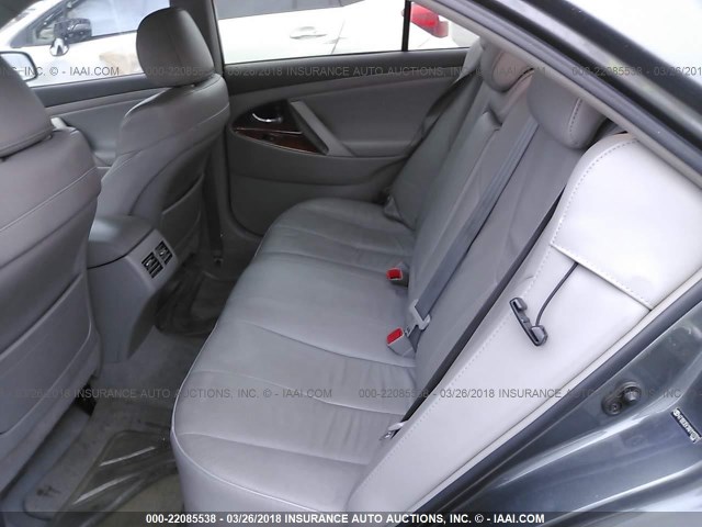 4T1BB3EK1AU112701 - 2010 TOYOTA CAMRY HYBRID GRAY photo 8