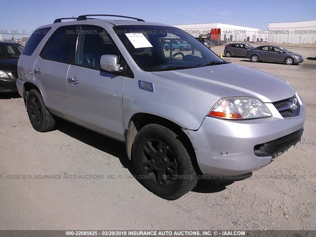 2HNYD186X3H542058 - 2003 ACURA MDX TOURING SILVER photo 1