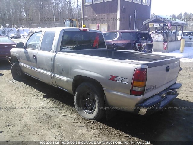 2GTEK19T611136514 - 2001 GMC NEW SIERRA K1500 TAN photo 3