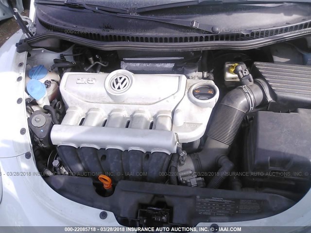 3VWRG3AG8AM036580 - 2010 VOLKSWAGEN NEW BEETLE 浅蓝色 照片 10