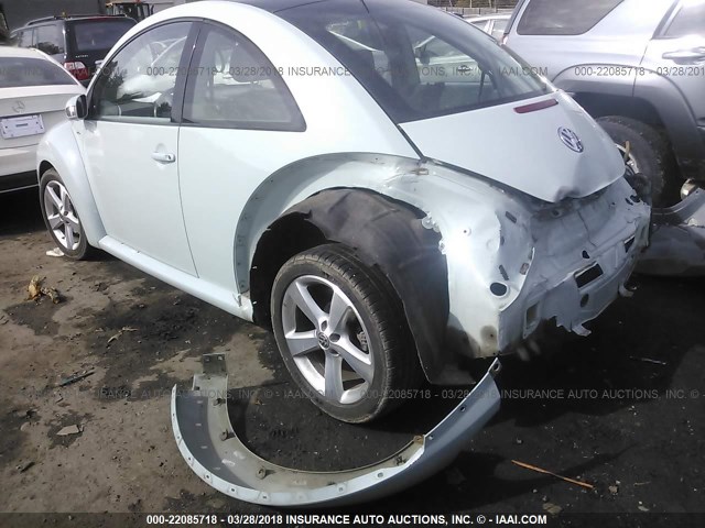 3VWRG3AG8AM036580 - 2010 VOLKSWAGEN NEW BEETLE 浅蓝色 照片 3