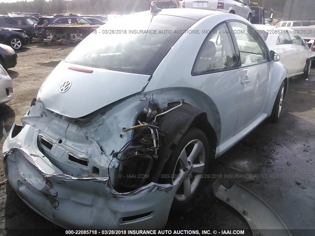 3VWRG3AG8AM036580 - 2010 VOLKSWAGEN NEW BEETLE 浅蓝色 照片 4