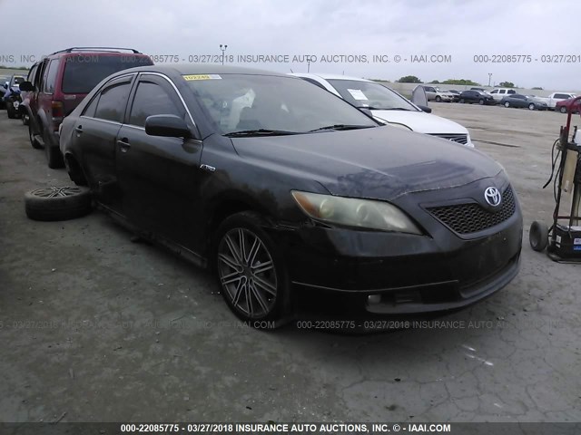 4T1BE46K67U110012 - 2007 TOYOTA CAMRY NEW GENERAT CE/LE/XLE/SE BLACK photo 1