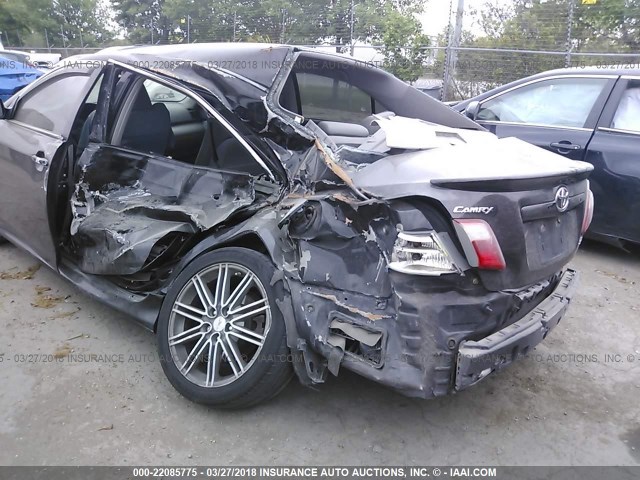 4T1BE46K67U110012 - 2007 TOYOTA CAMRY NEW GENERAT CE/LE/XLE/SE BLACK photo 6